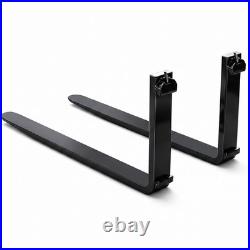 45 Skid Steer Tractor Quick Attachment Frame With 2 Receiver & 48 Blades 4000LB
