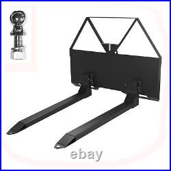 46 2600LB Pallet Fork Skid Steer Forks Skid Steer Attachment Quick Attach Mount