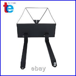 46 2600 lbs Skid Steer Forks for Tractors Loaders Quick Attach Mount Fork