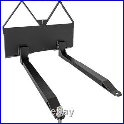 46 Heavy Duty Pallet Forks Attachment Tractor Skid Steer 2600lbs Quick Attach