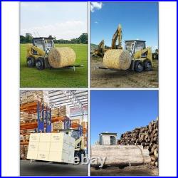 46 Heavy Duty Pallet Forks Attachment Tractor Skid Steer 2600lbs Quick Attach