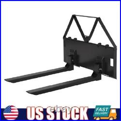 46 Heavy Duty Tractor Pallet Forks 2600lbs Skid Steer Quick Attach Pallet Forks