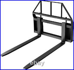 46 Pallet Fork Frame With48 Blades Quick Attach Pallet Fork for Tractors 4000LBS