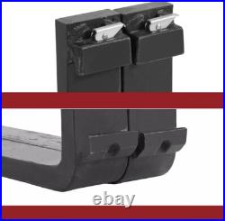 48 4000lbs Pallet Fork Blades for Kubota Bobcat Skid Tractors Loaders Steel 2X