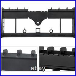 48 4000lbs Skid Steer Pallet Fork Quick Attach WithReceiver Hitch & Spear Sleeves