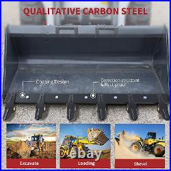 48 Bucket Tooth Kit Bolt On Design for Loader Tractor Bucket Protection Steel