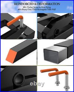 48 Clamp Debris Forks Tractor Skid Steer Loader Bucket Pallet Forks Heavy Steel