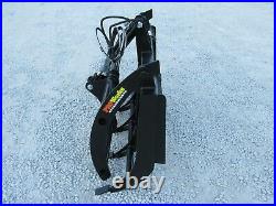 48 Compact Tractor Root Rake Clam Grapple Attachment Skid Steer Quick Attach