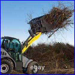 48 Heavy Duty Clamp on Debris Fork for Tractor Skid Steer Buckets Forks 2500LBS