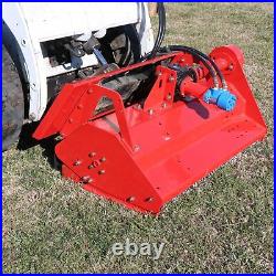 48 Hydraulic Skid Steer Flail Mower For Maintaining Fields With Tractors Loader