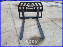 48 In Hd Pallet Forks Skid Steer Quick Attach Heavy Duty Forks Free Shipping