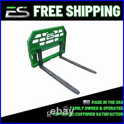48 John Deere Quick Attach Pallet Forks JD tractor forks FREE SHIPPING