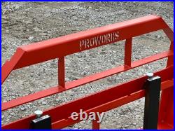 48 Long 2,200 Pound Pallet Forks Fits Kubota Kioti Tractor Loader Quick Attach