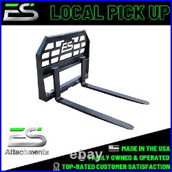 48 PALLET FORKS skid steer quick attach LOCAL PICK UP