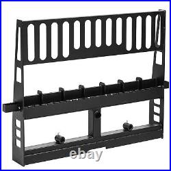 48 Pallet Fork Frame Skid Steer Quick Tach Attachment Tractor 4500LBS Steel