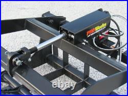 48 Root Grapple & 42 Long Pallet Forks Attachment Fits Skid Steer Quick Attach