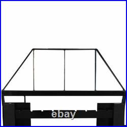 48 Skid Steer Pallet Fork Attachment Tractor Quick Attach Heavy Duty
