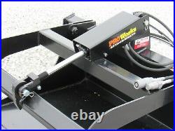 48 Solid Bottom Smooth Bucket Grapple Attachment Fits Quick Attach Loader