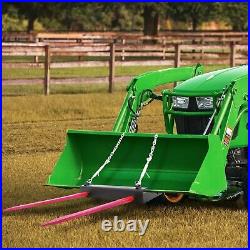 492 Hay Spear 4000lbs Loading Capacity Quick Attach for Skid Steer Loader