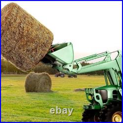 49 Hay Spear Bale Spears Skid Steer Loader Tractor Attachment 3000lbs