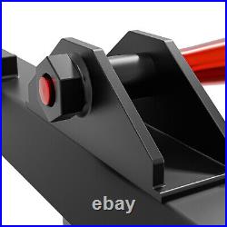 49 Hay Spear Bale Spears Skid Steer Loader Tractor Attachment 3000lbs Loading