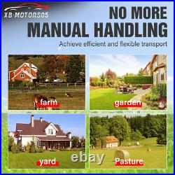 49 Hay Spear Bale Spears Skid Steer Loader for Bobcat Tractor Attachment 3000LB