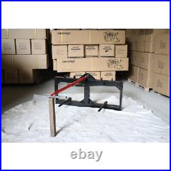 49inch Tractor Hay Spear Sleeve Skid Steer Loader 3000lbs Attach for Bobcat