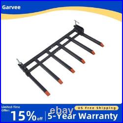 58 Bucket Clamp On Pallet Forks 4000LBS Heavy Duty Skid Steer Tractor
