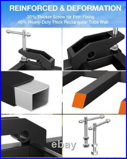 58 Clamp-On Pallet Forks 6-Forks 4000LBS for Tractor Bucket & Skid Steer Loader