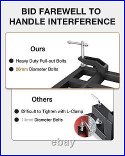 58 Clamp on Heavy Duty Debris Fork for Tractor Skid Steer BucketsTrash Forks US