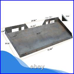 5/16 Quick Tach Attachment Mount Plate Heavy Duty Steel Front Loader Plate