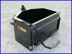 5/8 Cubic Yard Hydraulic Concrete Dispensing Bucket Attachment Fits Skid Steer