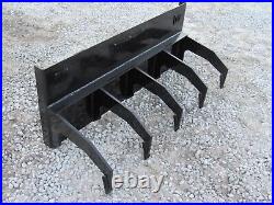 5 Tine Ripper Soil Tiller Fits Skid Steer Quick Attach Free Shipping