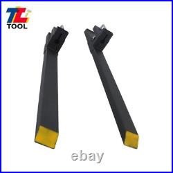 60 4000LBS Clamp On Bucket Loader Attachment Skid Steer Tractor Pallet Forks