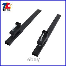 60 4000LBS Clamp On Bucket Loader Attachment Skid Steer Tractor Pallet Forks