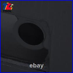 60 4000LBS Clamp On Bucket Loader Attachment Skid Steer Tractor Pallet Forks