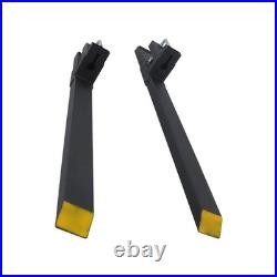 60 4000lbs Clamp on Pallet Forks For Tractor Attachments Skid Steer Loader