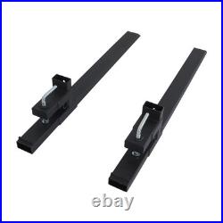60 4000lbs Clamp on Pallet Forks For Tractor Attachments Skid Steer Loader