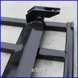 60 Clamp Debris Forks Tractor Skid Steer Loader Bucket Pallet Forks Heavy Steel
