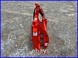 60 Compact Tractor Root Rake Brush Clam Grapple Attachment Fits Kubota Loader