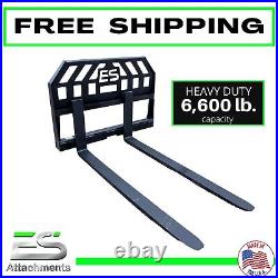 60 Heavy Duty Pallet Forks Skid Steer Quick Attach Pallet Forks Free Shipping