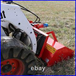 60 Hydraulic Skid Steer Flail Mower For Maintaining Fields With Tractor Loaders