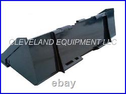 60 LOW PROFILE UTILITY MATERIAL BUCKET Skid Steer / Track Loader Attachment 5