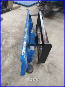 60 New Holland SKIDSTEER Snowplow SKID STEER Snow plow pusher 5' tractor