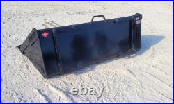 60 Tooth Bucket Attachment Standard Duty Fits Skid Steer Loader Quick Attach