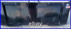 60 Tooth Bucket Attachment Standard Duty Fits Skid Steer Loader Quick Attach