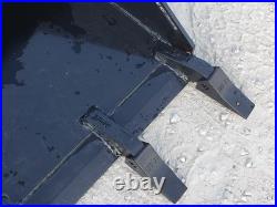 60 Tooth Bucket Attachment Standard Duty Fits Skid Steer Loader Quick Attach 60 Tooth Bucket Attachment Standard Duty Fits Skid Steer Loader Quick Attach