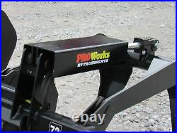 66 Dual Cylinder Root Grapple Bucket Attachment Fits Skid Steer Quick Attach