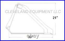 66 LOW PROFILE UTILITY MATERIAL BUCKET Skid Steer Loader Tractor Attachment nr