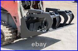 66 Solid Bottom Grapple Bucket Quick Attach Skid Steer Loader Free Shipping
